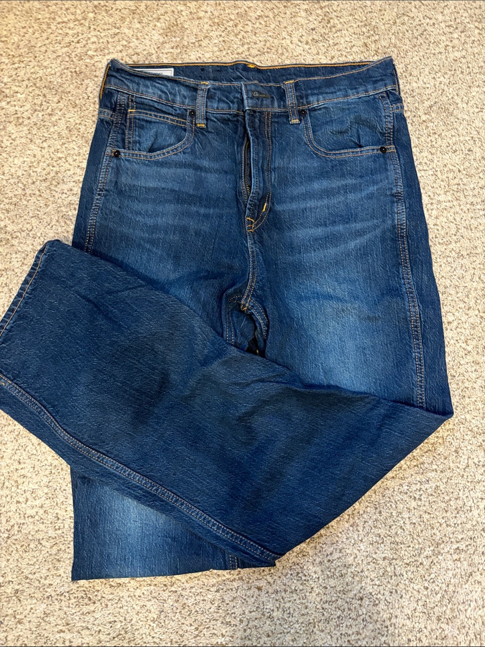 GAP Women’s Dark Blue Flair-Leg Jeans